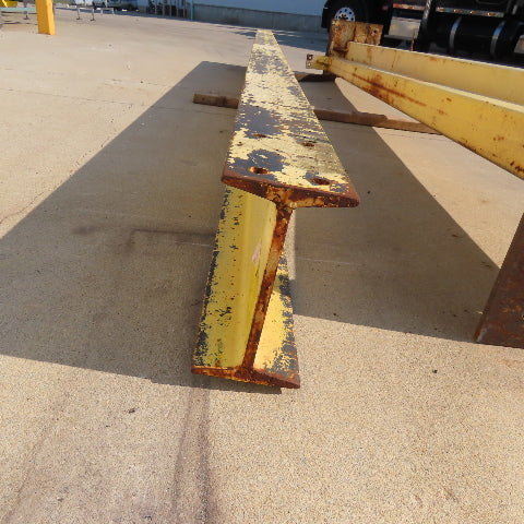 1000Lbs Free Standing 2 Post I-Beam Gantry Crane 9' Travel 12' Tall