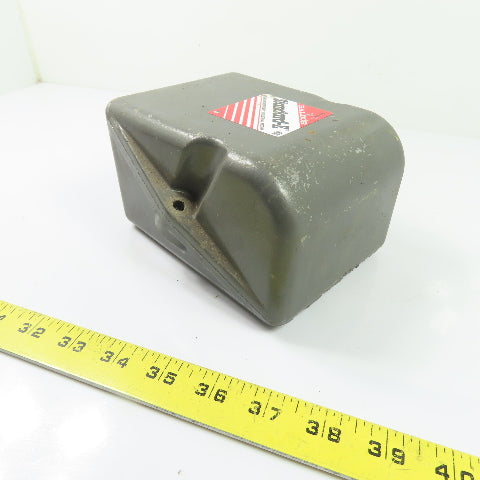 Baldor Standard-E Electric Motor Terminal Box & Cover 6" x 4" x 3.5"