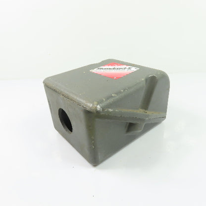 Baldor Standard-E Electric Motor Terminal Box & Cover 6" x 4" x 3.5"