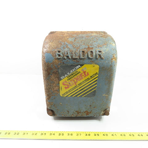 Baldor Super-E Cast Iron Electric Motor Terminal Box & Cover 10" x 8" x 6"