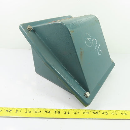 Cast Iron Electric Motor Terminal Junction Box & Cover 10" x 9" x 8"