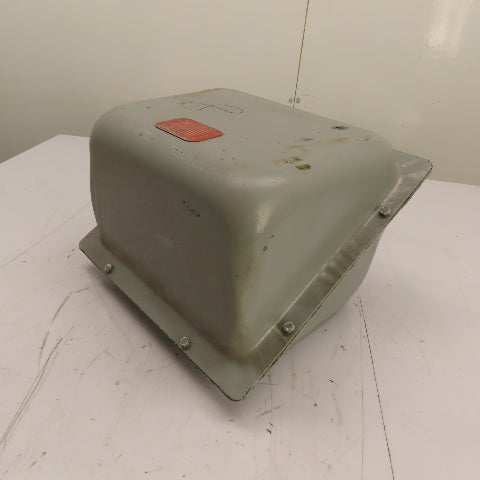 Electric Motor Terminal Junction Box Cover 12" x 11" x 10"