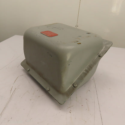 Electric Motor Terminal Junction Box Cover 12" x 11" x 10"