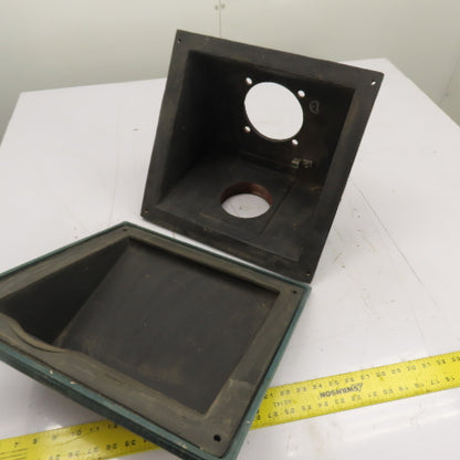 Cast Iron Electric Motor Terminal Box & Cover 12" x 12" x 10"