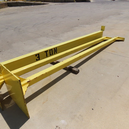 3 Ton Capacity 2 Post I-Beam Gantry Crane 12'6" Travel 149" Tall