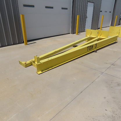 3 Ton Capacity 2 Post I-Beam Gantry Crane 12'6" Travel 149" Tall