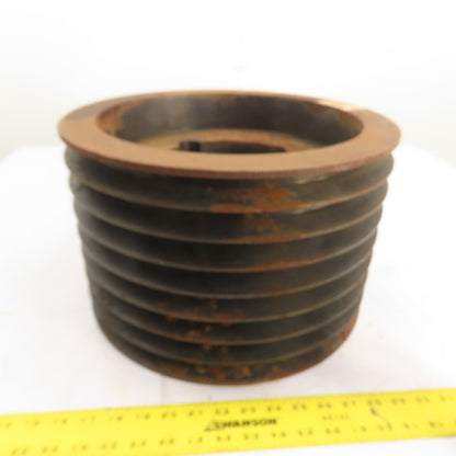 Martin 8 8V 1500 5050 8-Groove 8V Section QD Bushed Sheave Pulley 15"OD 9-3/8"W