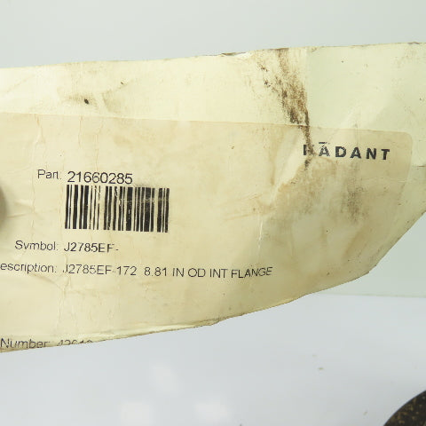 Kadant J2785EF-172 21660285 8.81" OD Internal Flange Spider Adapter