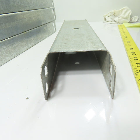 12" Galvanized Steel Pallet Racking Row Spacers Lot Of 8