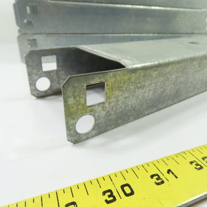 12" Galvanized Steel Pallet Racking Row Spacers Lot Of 8