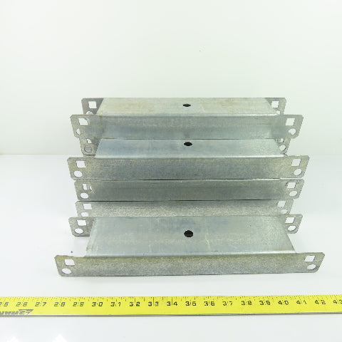 12" Galvanized Steel Pallet Racking Row Spacers Lot Of 8