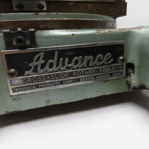 Advance B-13 X-Y Cross Slide T-Slot Rotary Table 13" x 13"