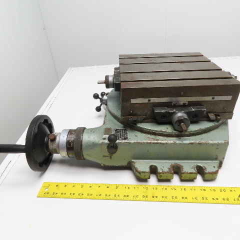 Advance B-13 X-Y Cross Slide T-Slot Rotary Table 13" x 13"