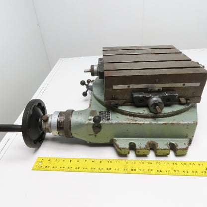 Advance B-13 X-Y Cross Slide T-Slot Rotary Table 13" x 13"