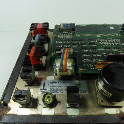 Okuma E0105-566-103-2 OPUS 7000 M-S Operator Control Panel