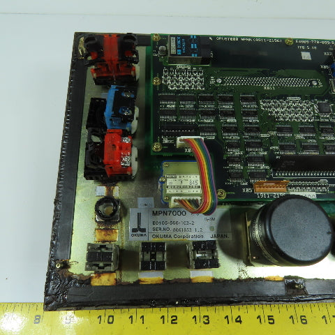 Okuma E0105-566-103-2 OPUS 7000 M-S Operator Control Panel