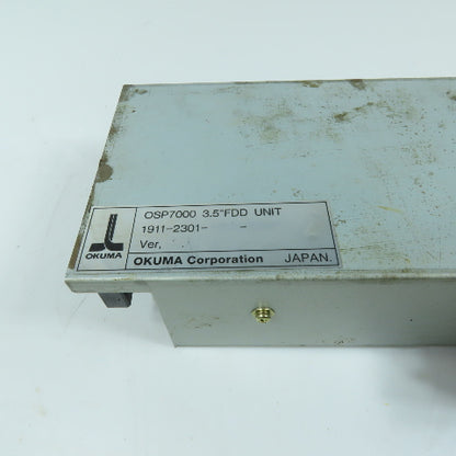 Okuma 1911-2301 OSP7000 3.5" FDD UNIT 3.5" Floppy Disk Drive Unit