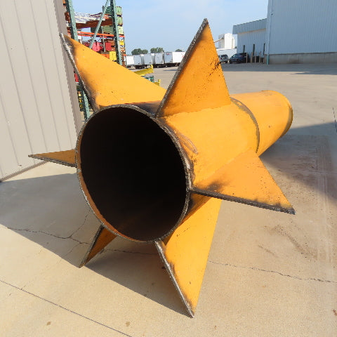 Handling Systems 5 Ton Freestanding 360° Jib Crane 20' Span 17' Travel 20' Under