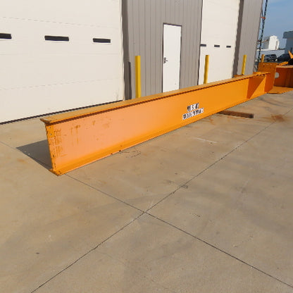 Handling Systems 5 Ton Freestanding 360° Jib Crane 20' Span 17' Travel 20' Under