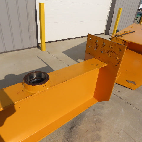 Handling Systems 5 Ton Freestanding 360° Jib Crane 20' Span 17' Travel 20' Under