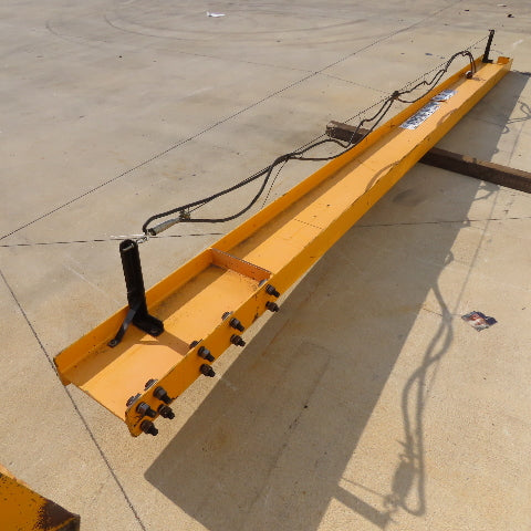 Handling Systems 2 Ton Freestanding Jib Crane 360° 16' Span 14' Travel 10' Under
