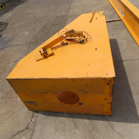 Handling Systems 3 Ton Freestanding 360° Jib Crane 20' Span 18' Travel 18' Under