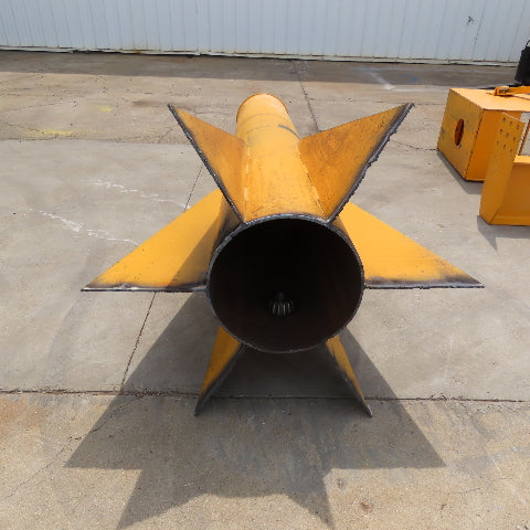 Handling Systems 3 Ton Freestanding 360° Jib Crane 20' Span 18' Travel 18' Under