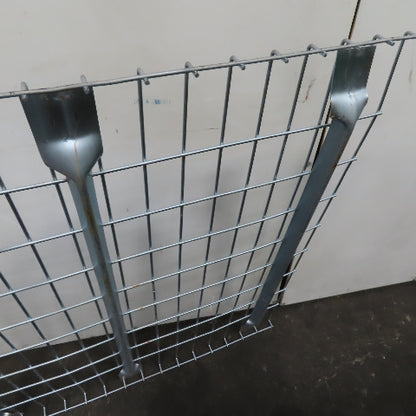 42" x 58" Double Waterfall Pallet Racking Wire Deck Shelf