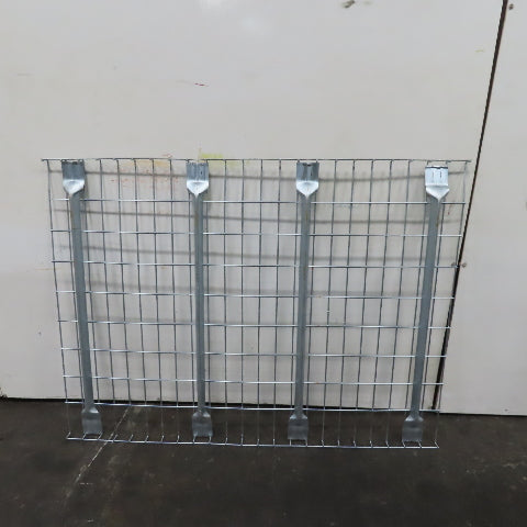 42" x 58" Double Waterfall Pallet Racking Wire Deck Shelf