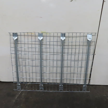 42" x 58" Double Waterfall Pallet Racking Wire Deck Shelf