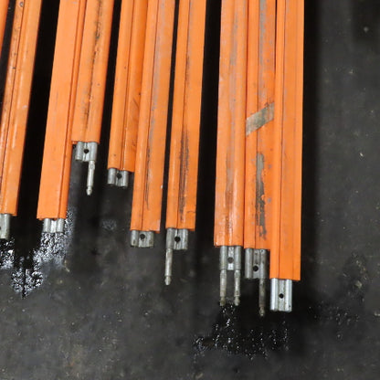 Conductix Style Conductor Hot Rail Pick Up Bar 200' Total 21 Pieces