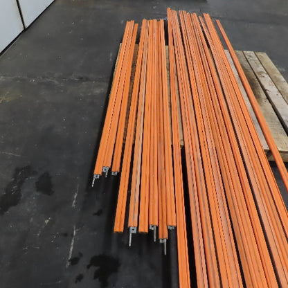 Conductix Style Conductor Hot Rail Pick Up Bar 200' Total 21 Pieces