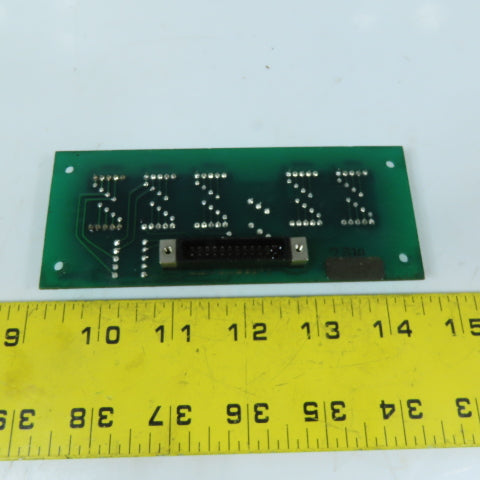 Sumtak S829092A 5-Digit Red 7-Segment LED Display Circuit Board Assembly