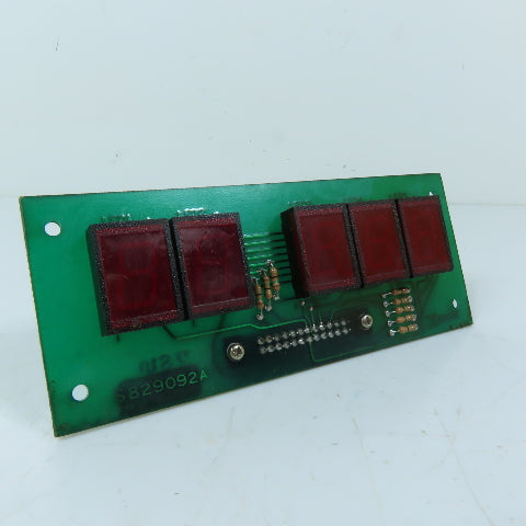 Sumtak S829092A 5-Digit Red 7-Segment LED Display Circuit Board Assembly