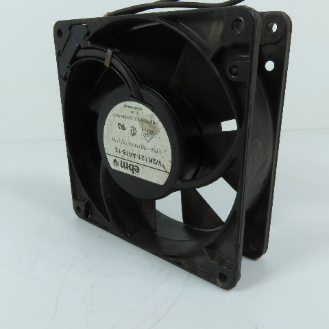 ebm W2K121-AA15-13 Equipment Cooling Fan 115V 18/17W 50/60Hz