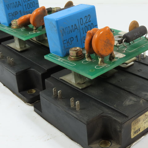 Powerex 135656 KD621220 Power Transistor Module Assembly With Snubber Boards