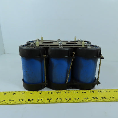 Nippon Chemi-Con 120639-7 36DY15063 Capacitor Bank Assembly (6) 4300uF 400VDC