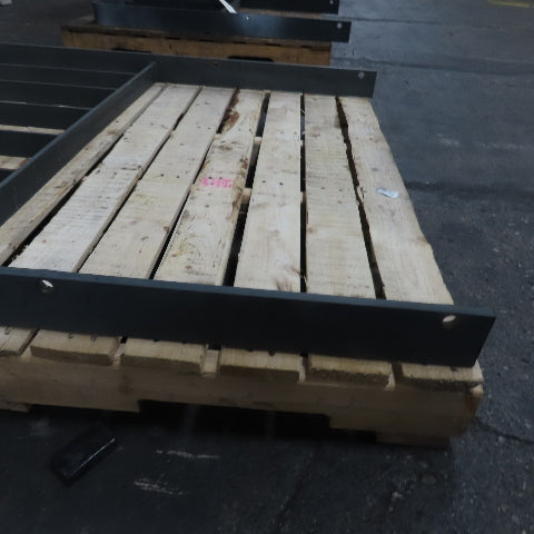 40" x 46.5" Tall Forklift Back Rest Guard 16.75" Mounting Centers