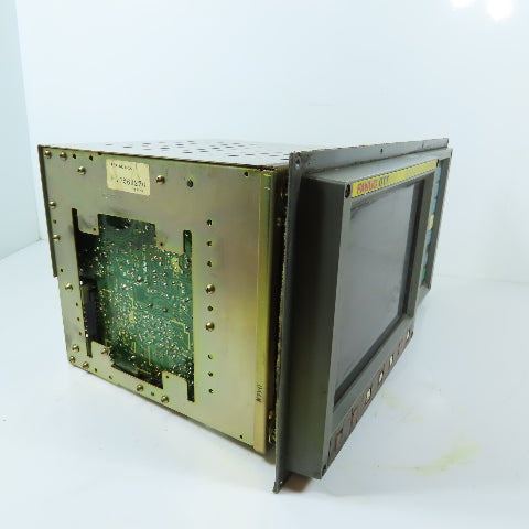 Fanuc TR-9DKYC A61L-0001-0086 CNC CRT Monitor Display Unit with Keyboard Panel