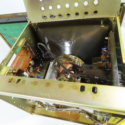 Fanuc TR-9DKYC A61L-0001-0086 CNC CRT Monitor Display Unit with Keyboard Panel