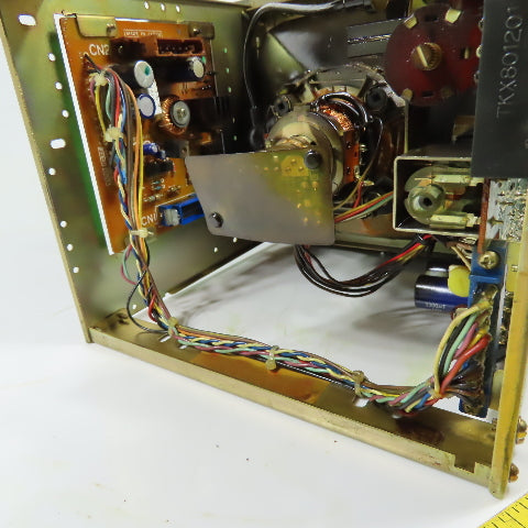 Fanuc TR-9DKYC A61L-0001-0086 CNC CRT Monitor Display Unit with Keyboard Panel