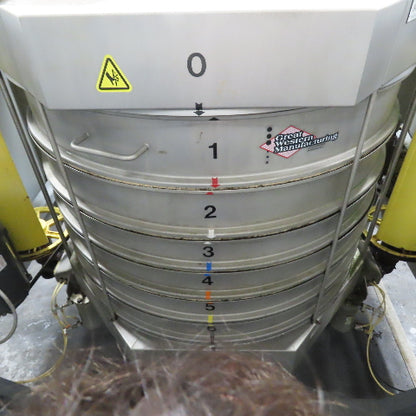 Great Western QA46 46" In-Line Tru-Balance Gravity Flow Sifter 1.5HP 230/460V