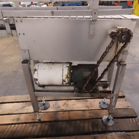 Ideas In Motion Stainless Steel Table Top Conveyor 32FPM 230/460V 3Ph 4.5" x 70"
