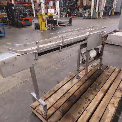 Ideas In Motion Stainless Steel Table Top Conveyor 32FPM 230/460V 3Ph 4.5" x 70"
