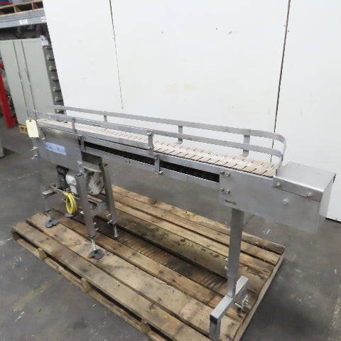 Ideas In Motion Stainless Steel Table Top Conveyor 32FPM 230/460V 3Ph 4.5" x 70"