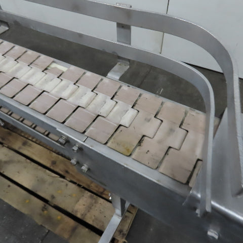 Ideas In Motion Stainless Steel Table Top Conveyor 32FPM 230/460V 3Ph 4.5" x 70"