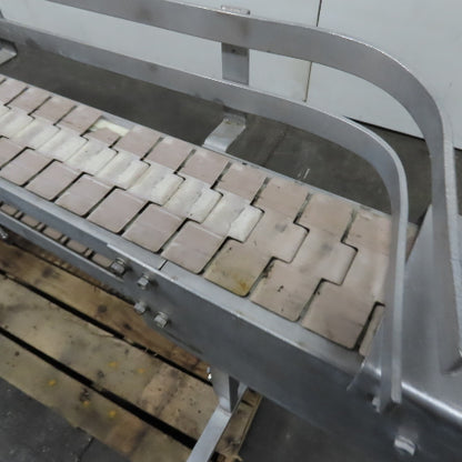 Ideas In Motion Stainless Steel Table Top Conveyor 32FPM 230/460V 3Ph 4.5" x 70"