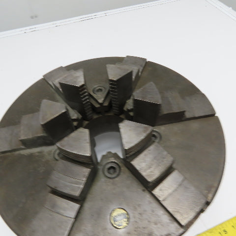 Buck Tool Co. 12" 6-Jaw Self-Centering Manual Lathe Chuck D1-8