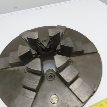 Buck Tool Co. 12" 6-Jaw Self-Centering Manual Lathe Chuck D1-8