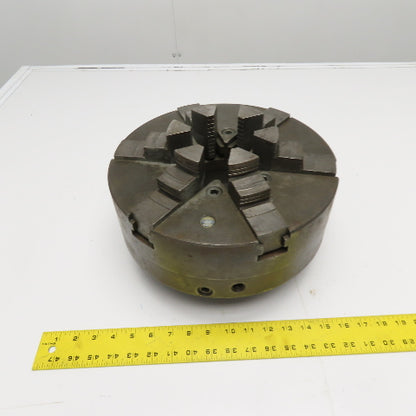 Buck Tool Co. 12" 6-Jaw Self-Centering Manual Lathe Chuck D1-8